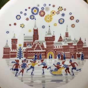 Heinrich Celb Bavaria Colorful Festive Plate 10”